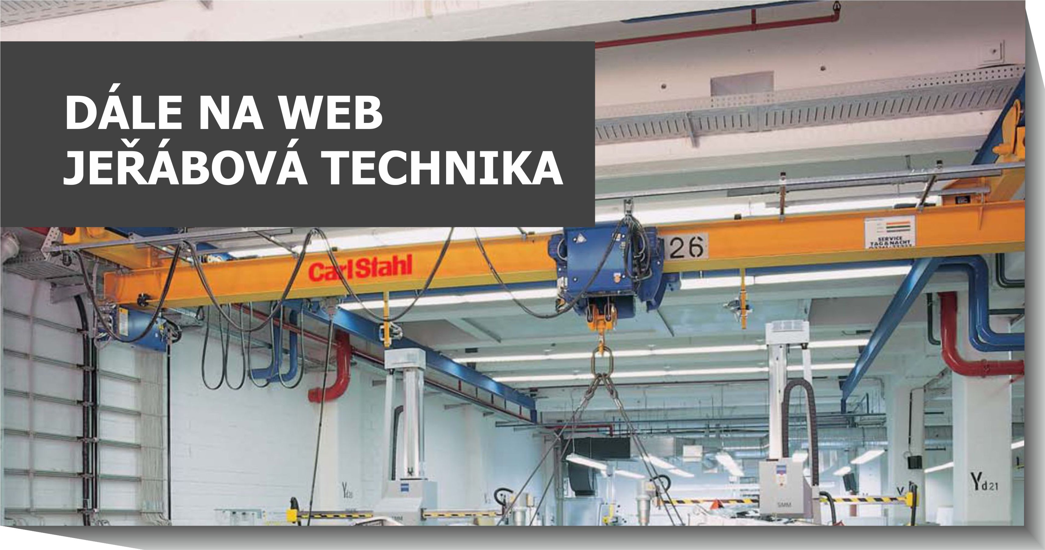 Web jeřábová technika Carl Stahl