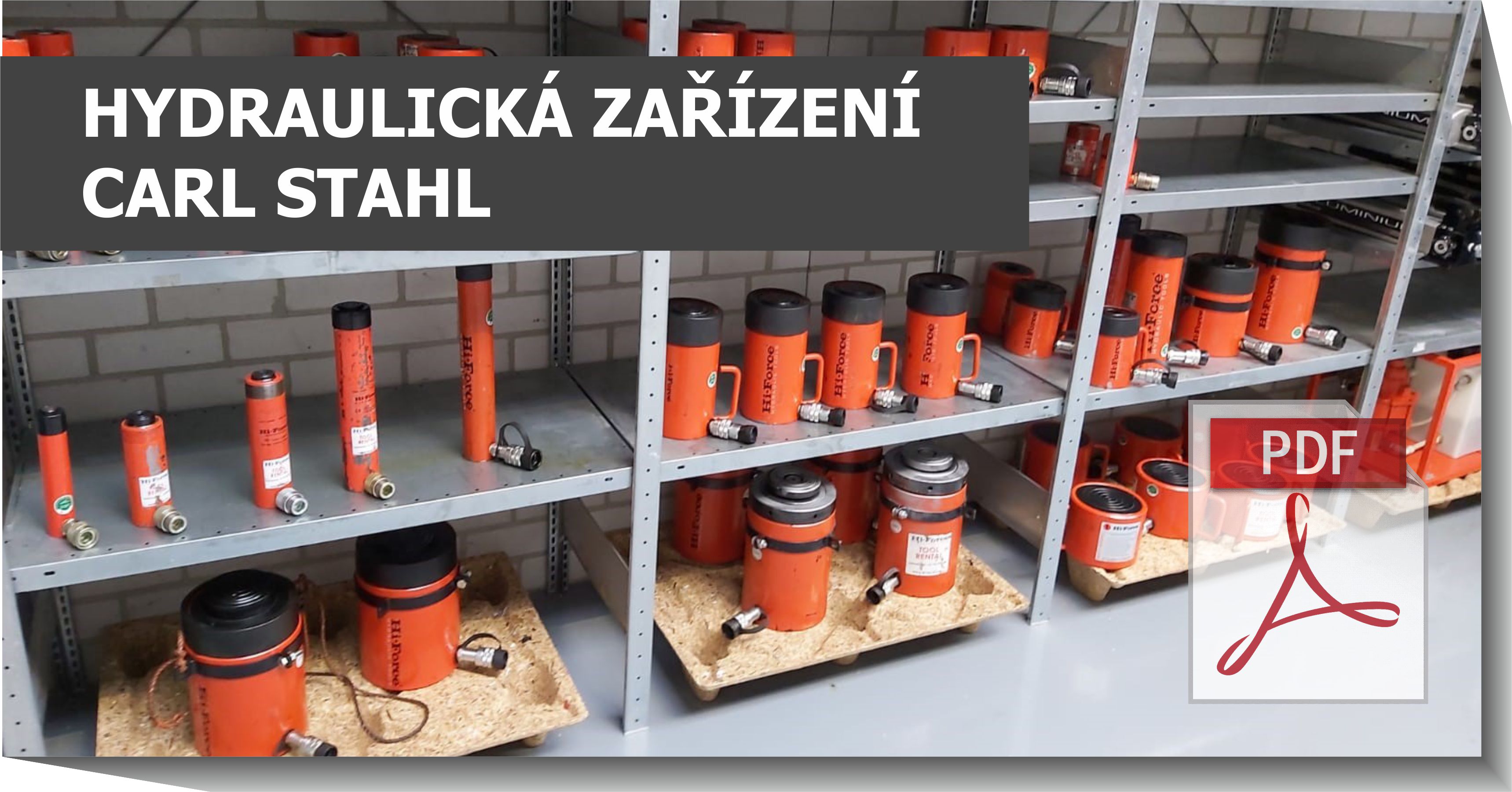 leták hydraulická zařízení od Carl Stahl pdf