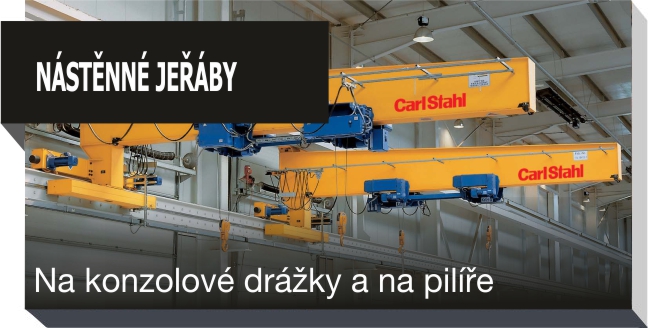 nástěnné jeřáby