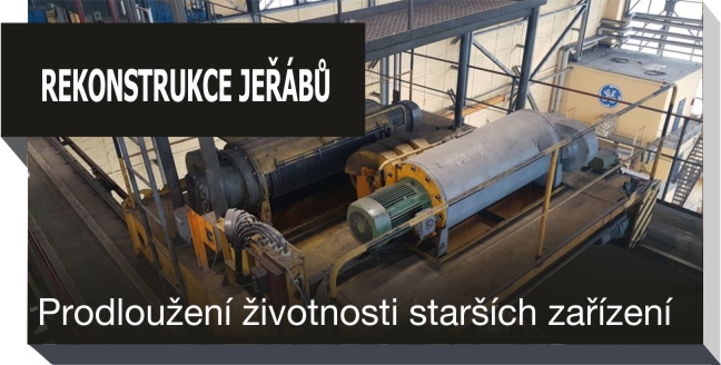 rekonstrukce jeřábů