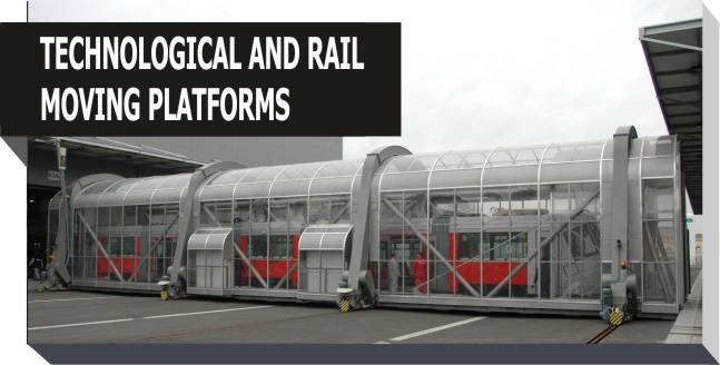 Technological and rail moving platforms